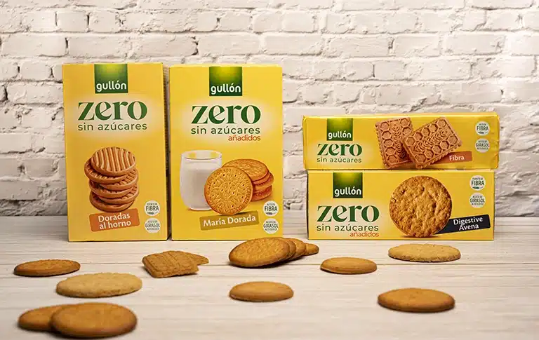 Galletas gullon zero sin azucares bodegon desayuno fibra